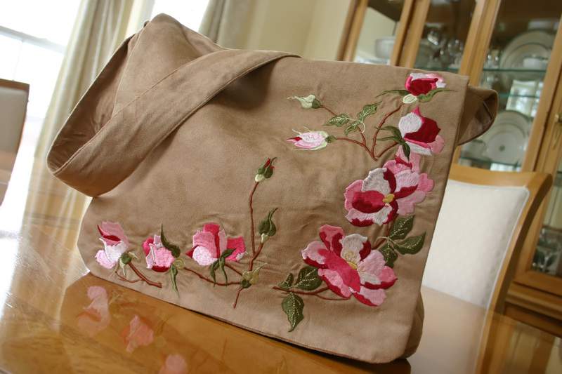 Embroidery Bags with Intricate Designs