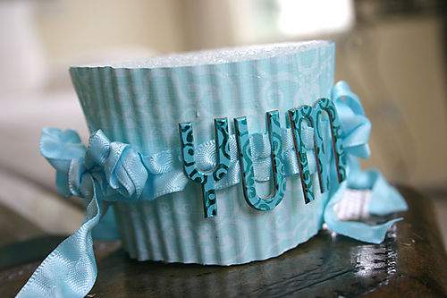 Blog cupcakes blue half