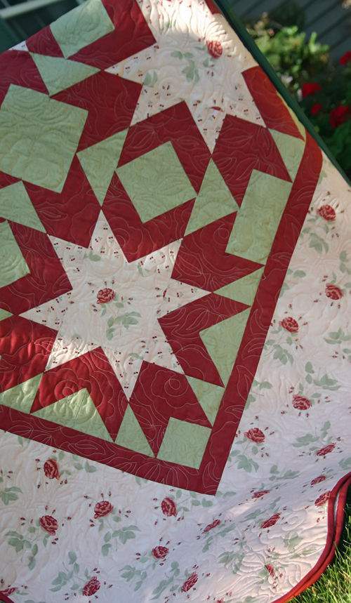 Blog startburst quilt