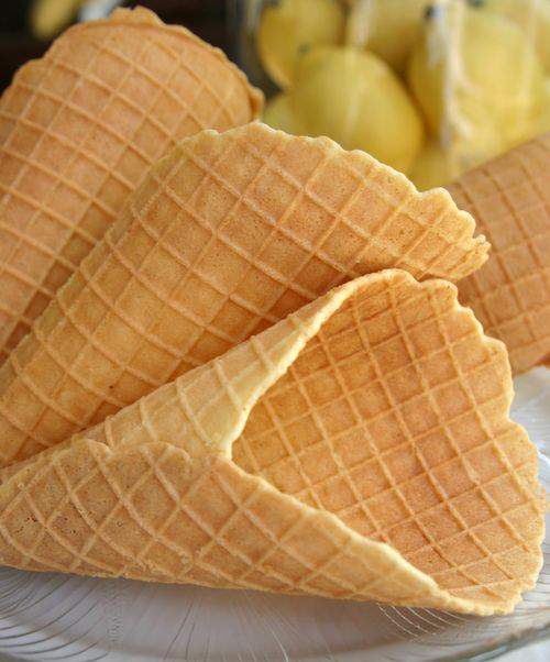 Blog waffle cones wide