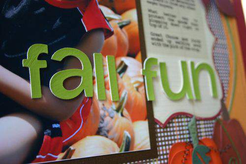 Blog fall fun letters