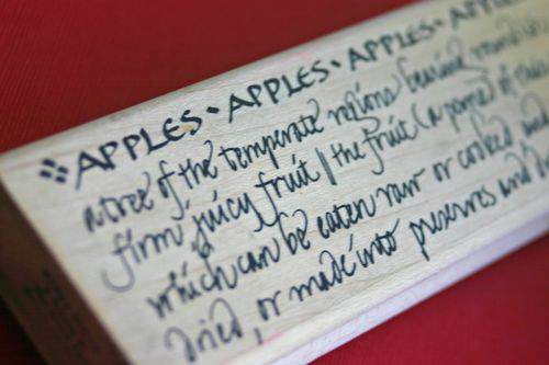 Blog bushel of apples stamp