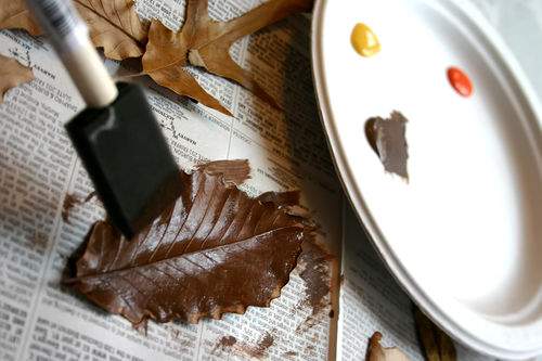 Blog leaves paint