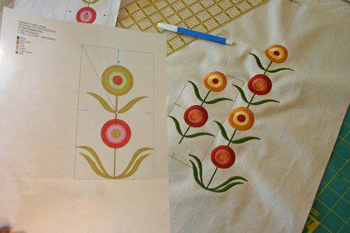 Blog flower pillow template2