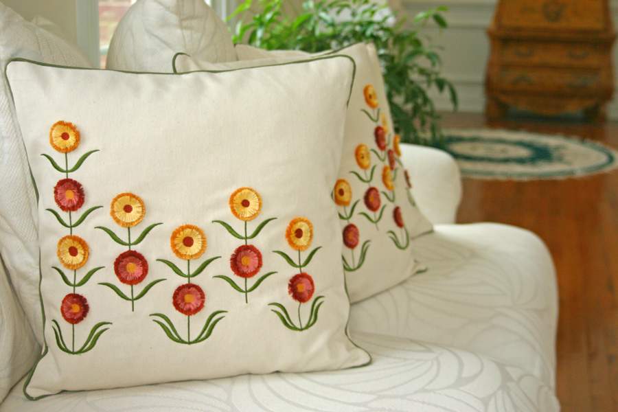 Floral Pillow - Celebrate Creativity