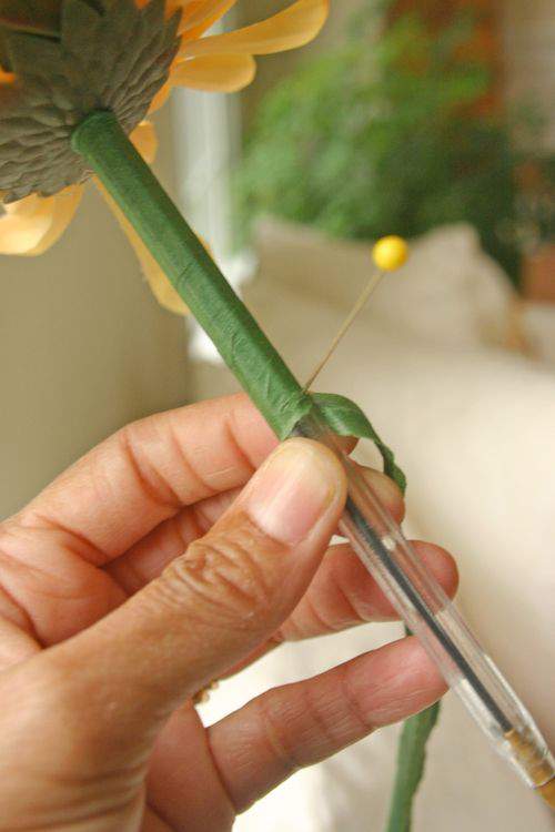 Blog flower pen pins