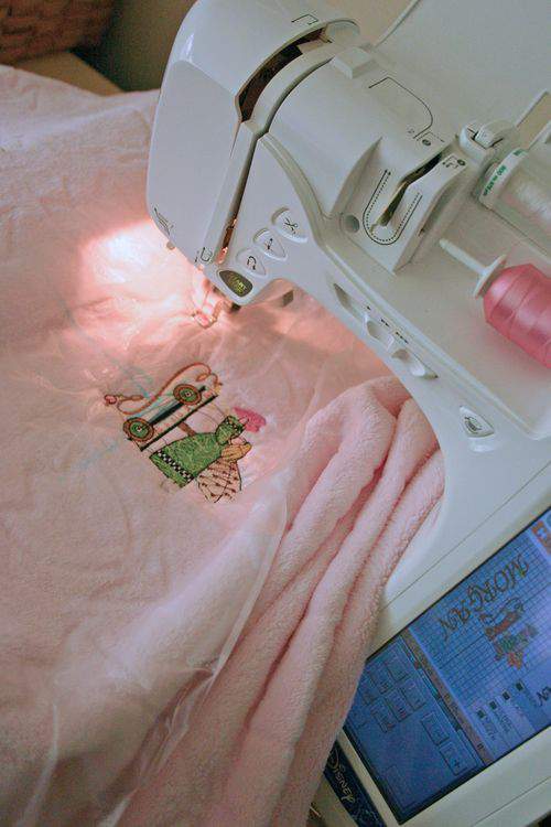 Blog blanket machine