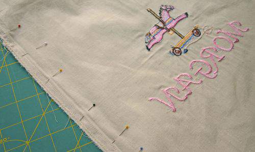 Blog blanket bag seam