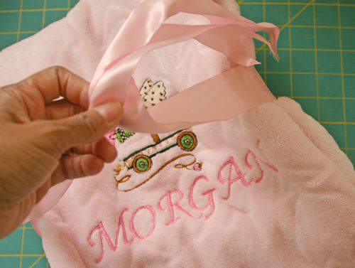 Blog blanket ribbon