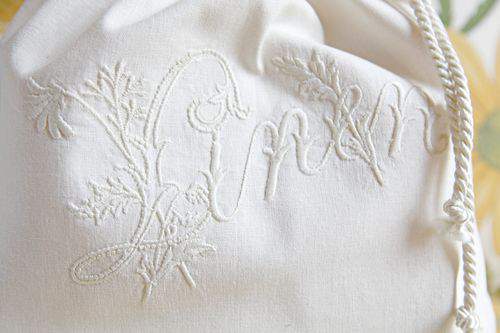 Blog vintage linen bag tight