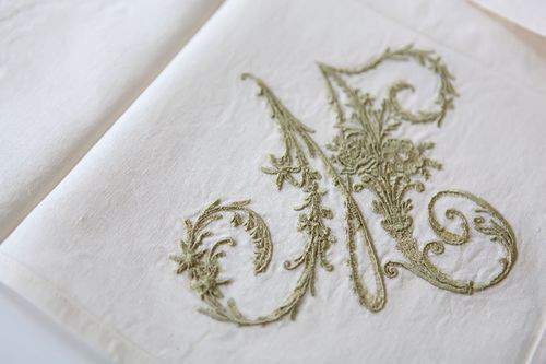 Blog vintage napkins backside