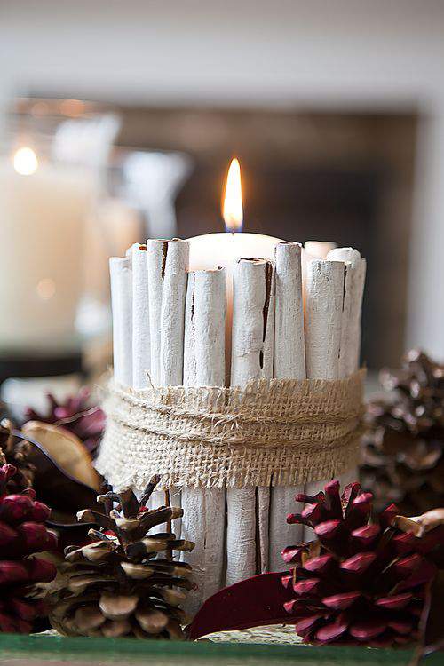 Candle Wicks and Cinnamon Sticks - Celebrate Creativity