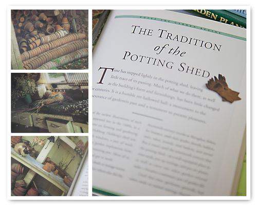 The Garden Shed book mosaic