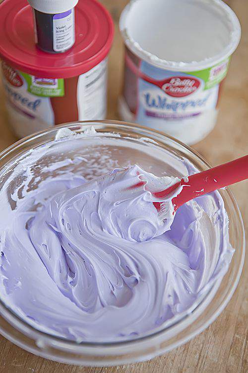 lavender icing