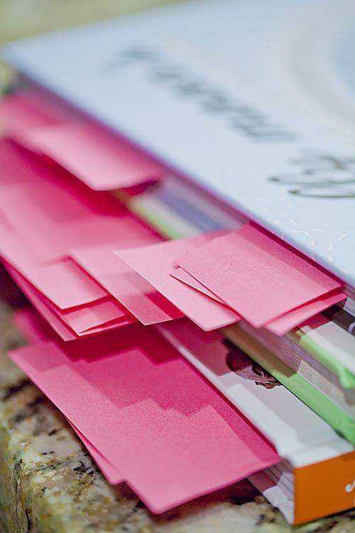 Blog ice cream scoops bookmarks