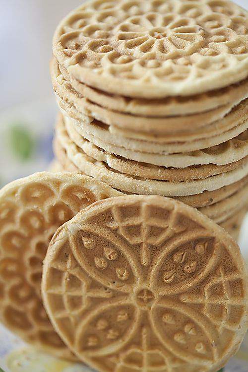 pizzelle stacks