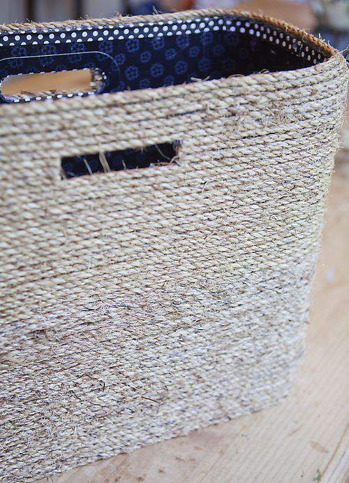 textured basket