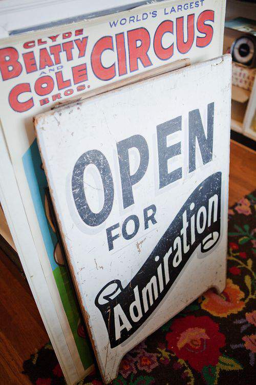 vintage signage