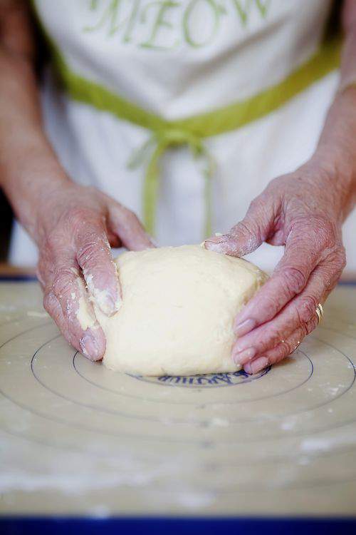 kneading dough