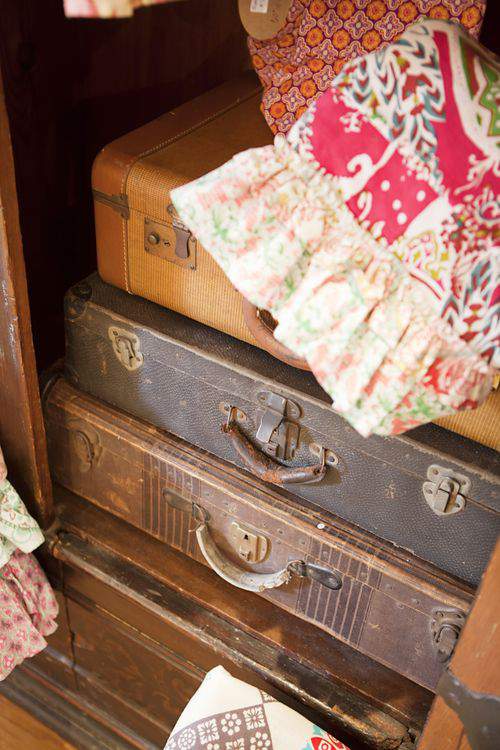 vintage suitcases