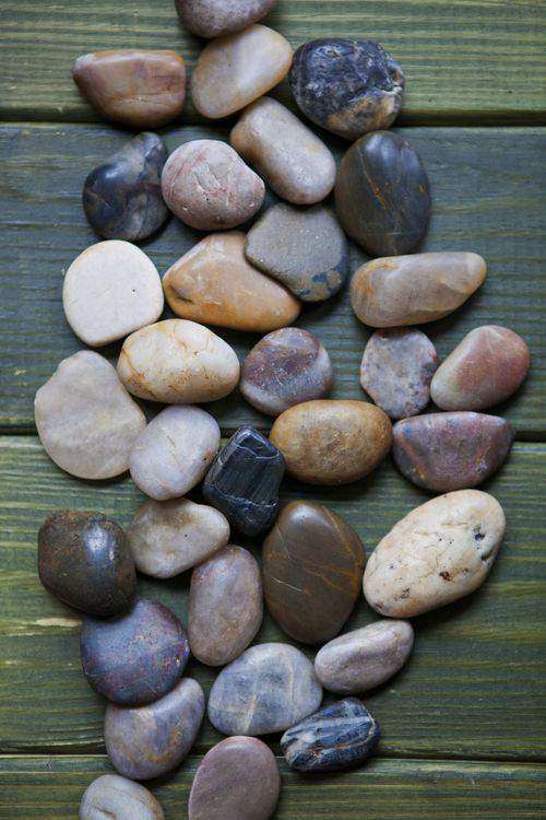 river rocks