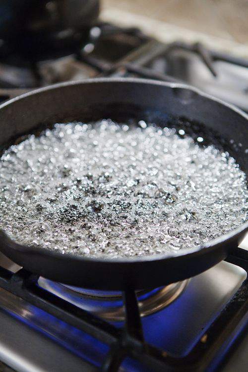 boiling sugar