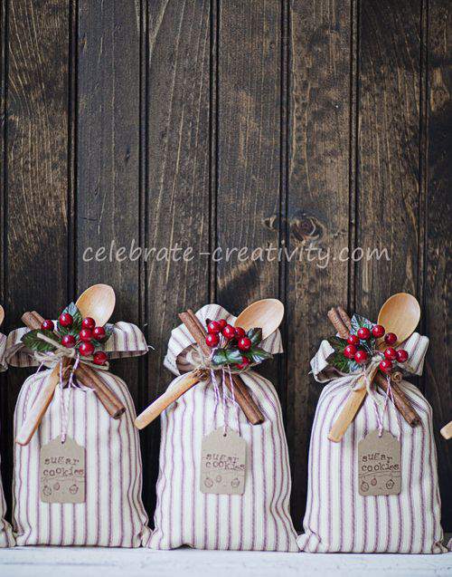 SUGAR COOKIE SACK (these are so easy to make and gift) - Celebrate ...
