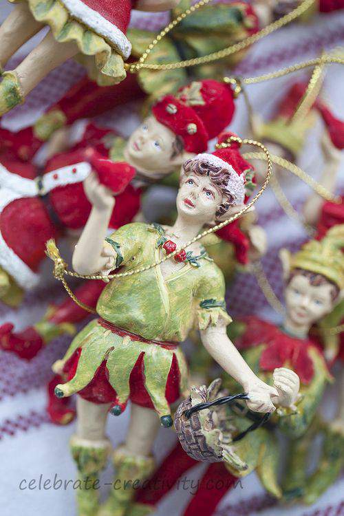 elf ornaments