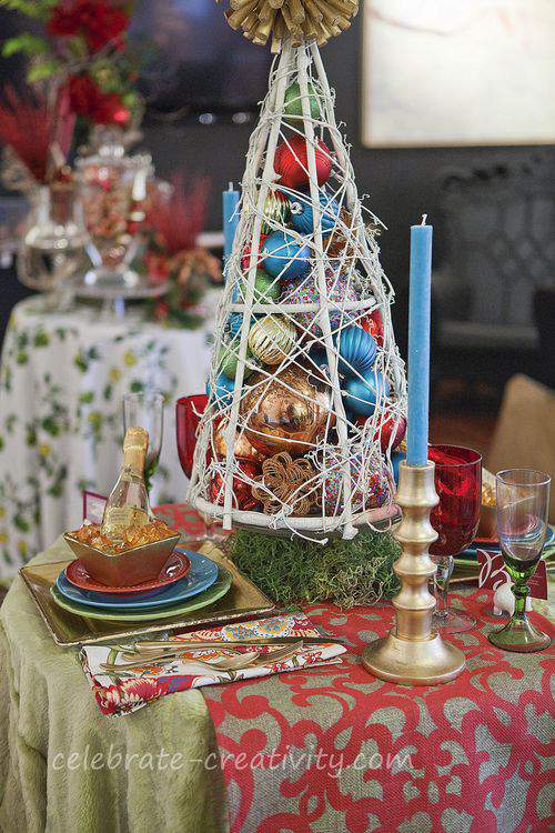 festive tablescape
