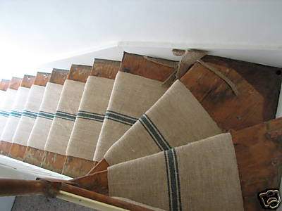 grain sack stair runner
