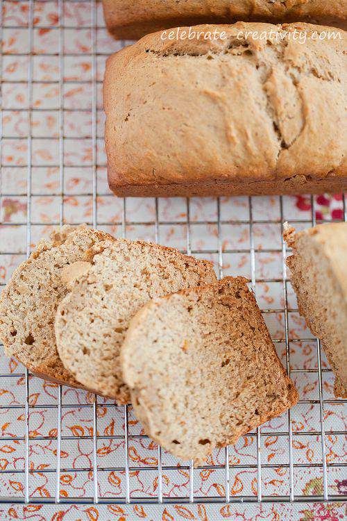 banana bread slices