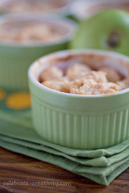 baked apple crumble