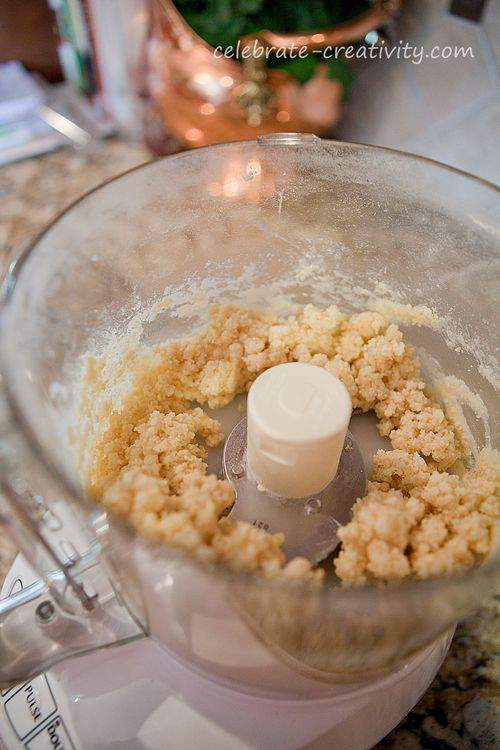 food processor and crumble