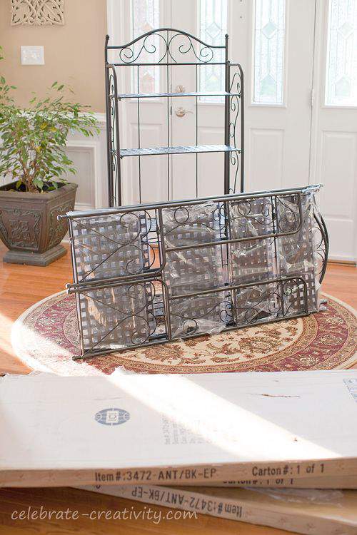 wrought iron racks