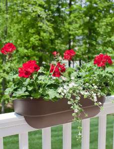 QUICK FIX Deck Rail Flower Boxes - Celebrate Creativity