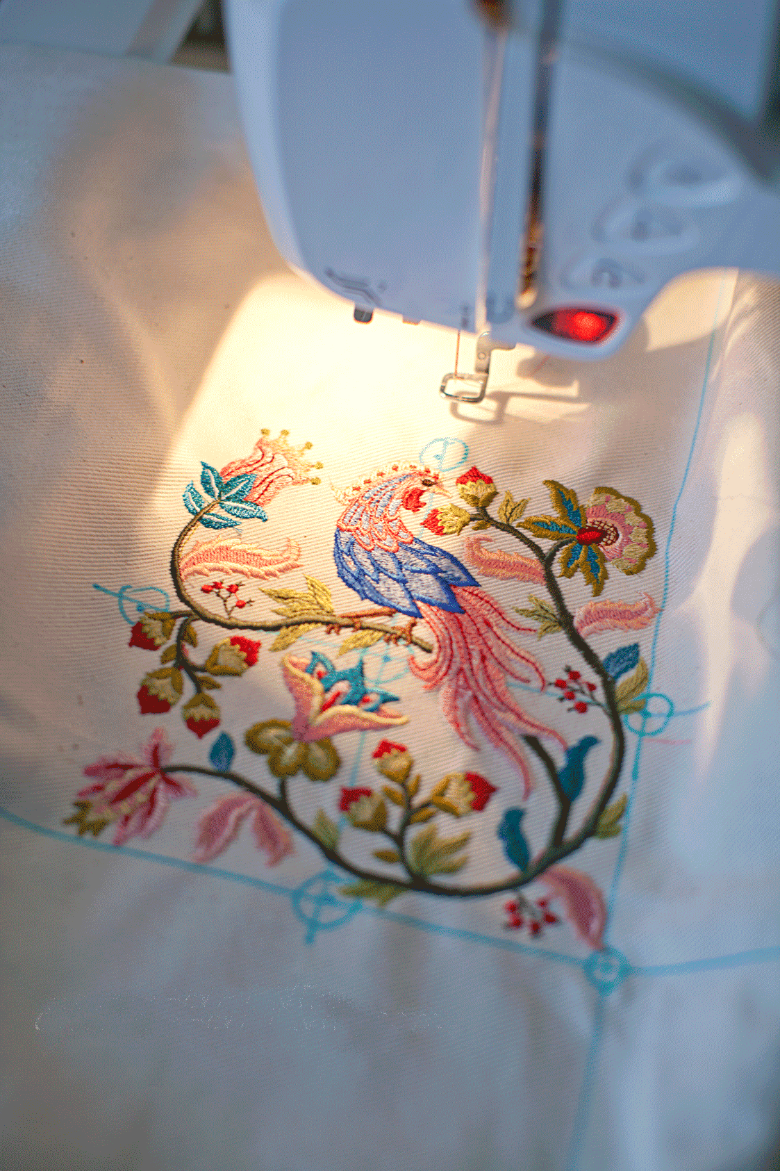 Embroidering with Thick Thread, Machine Embroidery Designs