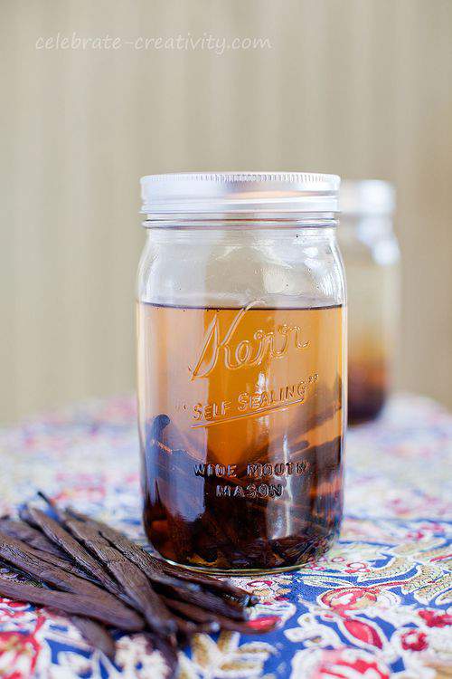 homemade vanilla extract