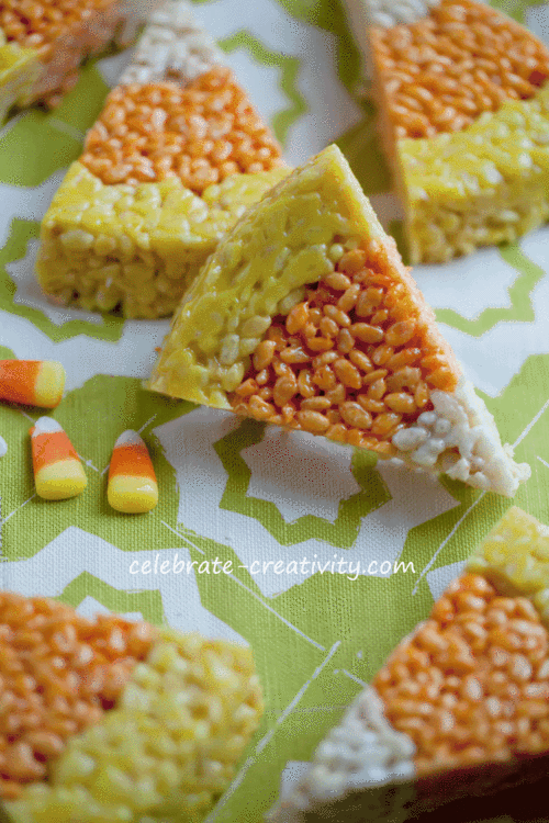 Rice-krispee-candy-corn