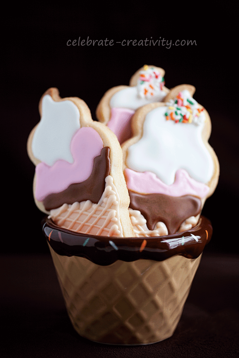 Cone-cookies-cup