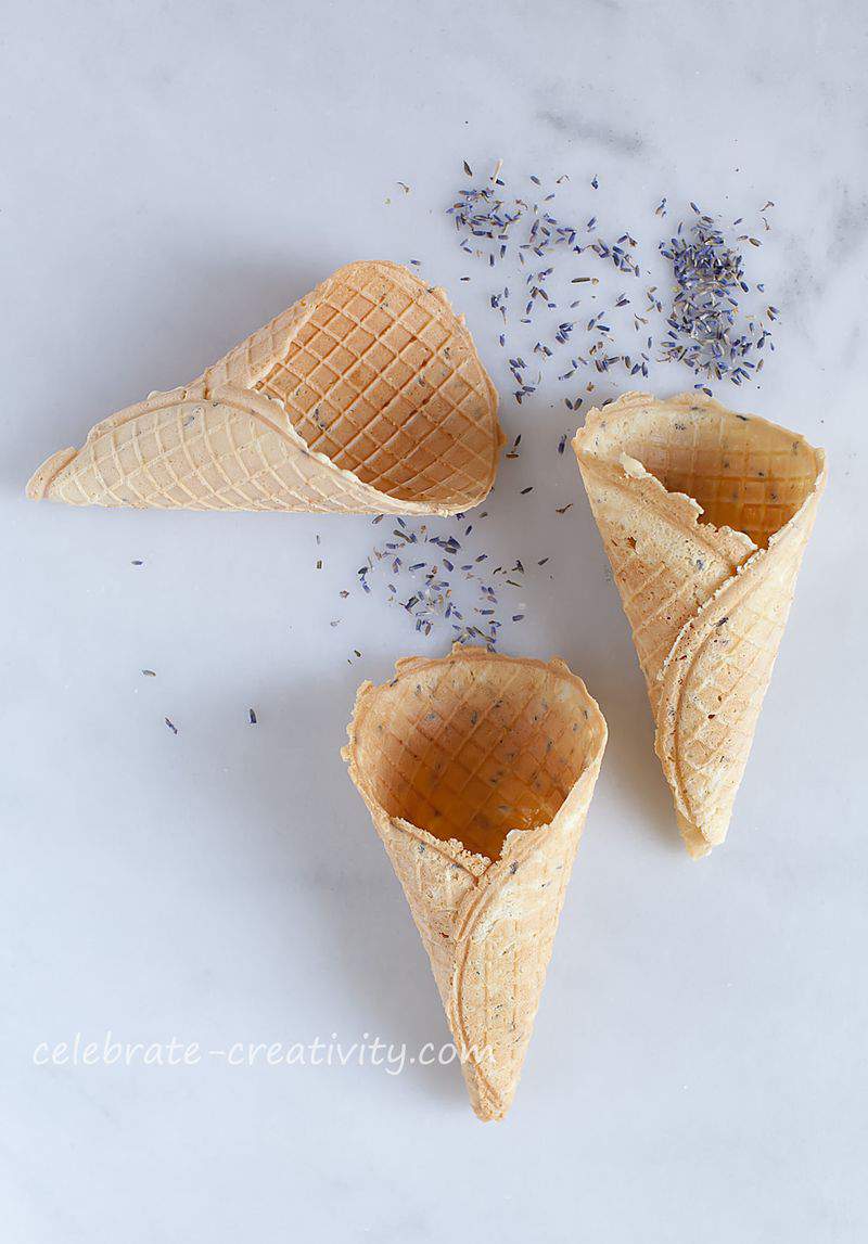 Homemade Waffle Cones +Cone Holder Template Celebrate Creativity
