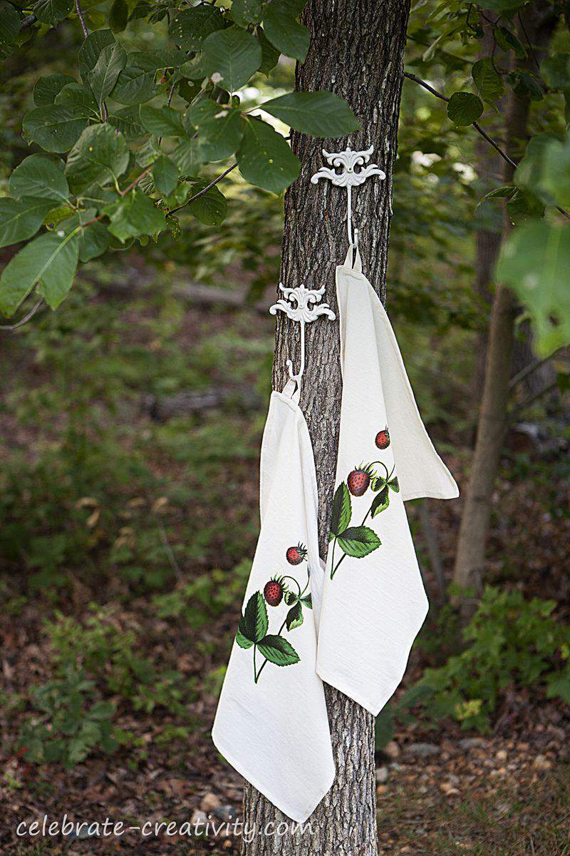 Strawberry Dish Towel Celebrate Creativity