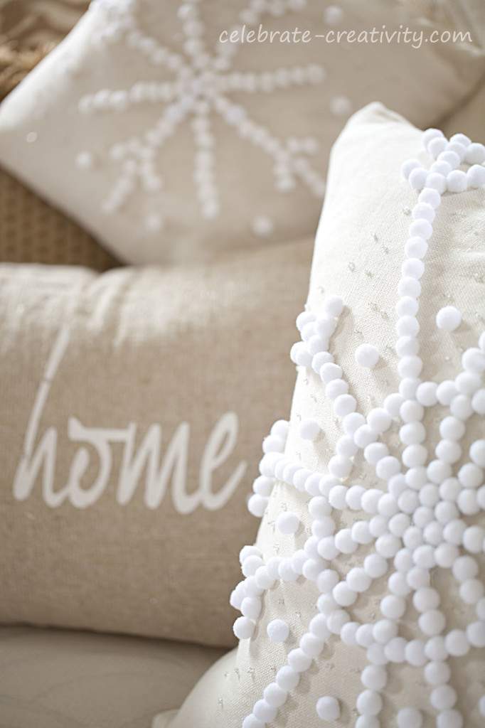 snowflake pillow