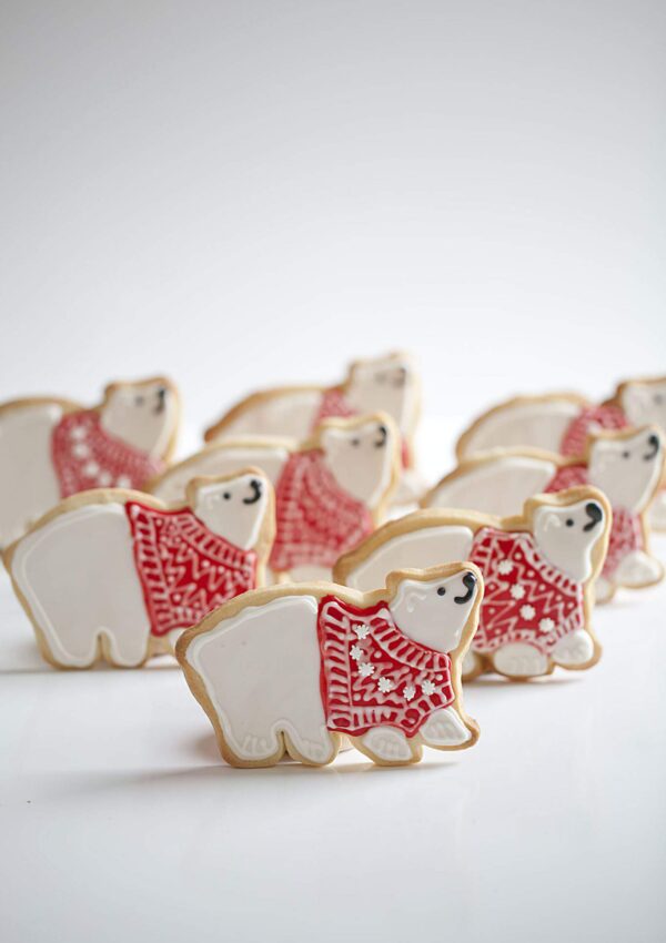 Polar Bear CookiesCOUNTDOWN TO CHRISTMAS HOLIDAY SERIESDay 17