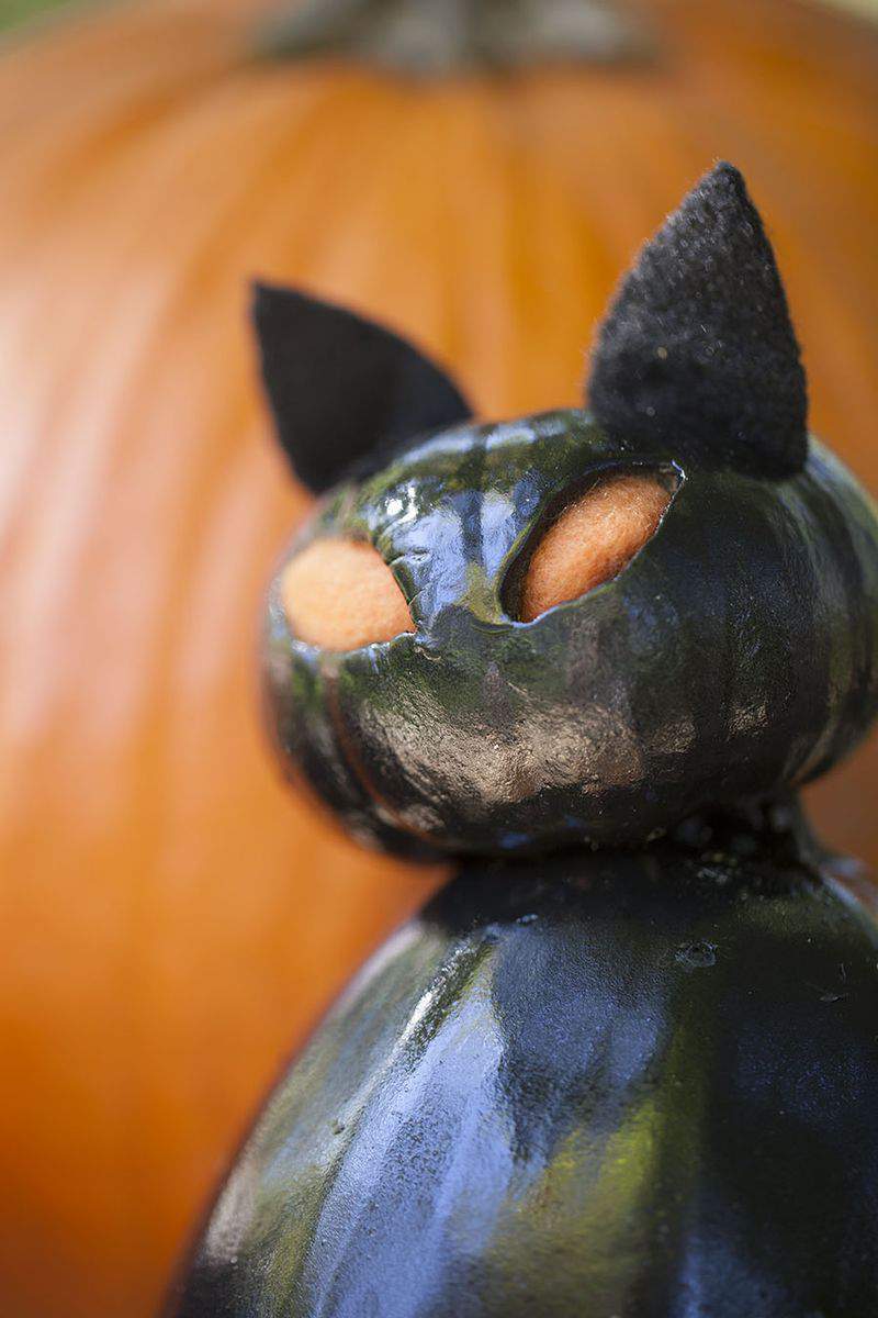 Cat pumpkin carving16