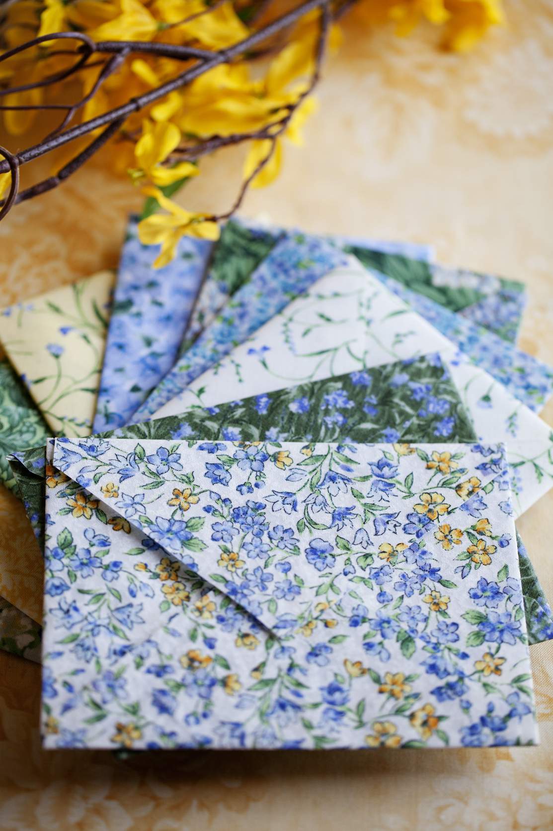 Handcrafted Fabric Envelopes Celebrate Creativity
