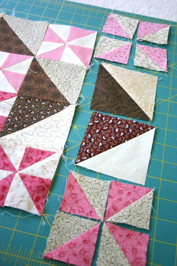 Cotton Candy Quilt Block - Celebrate Creativity