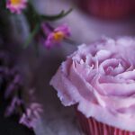 Rose cupcake