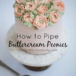 how to pipe peonies
