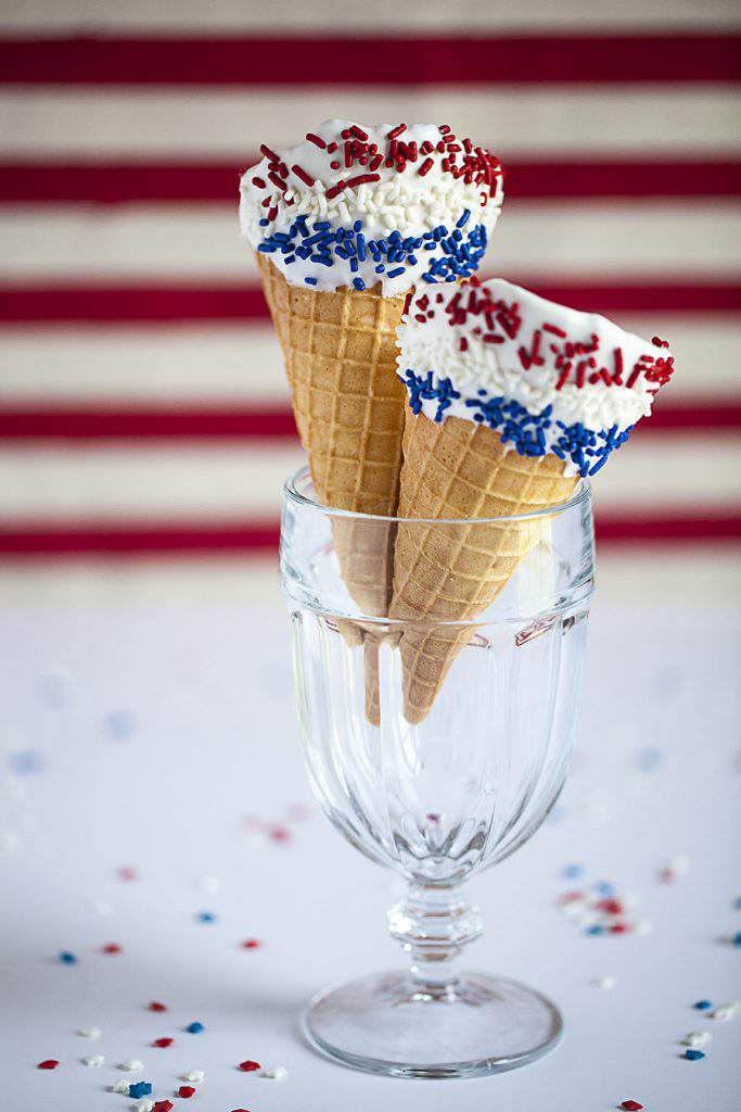 waffle cones