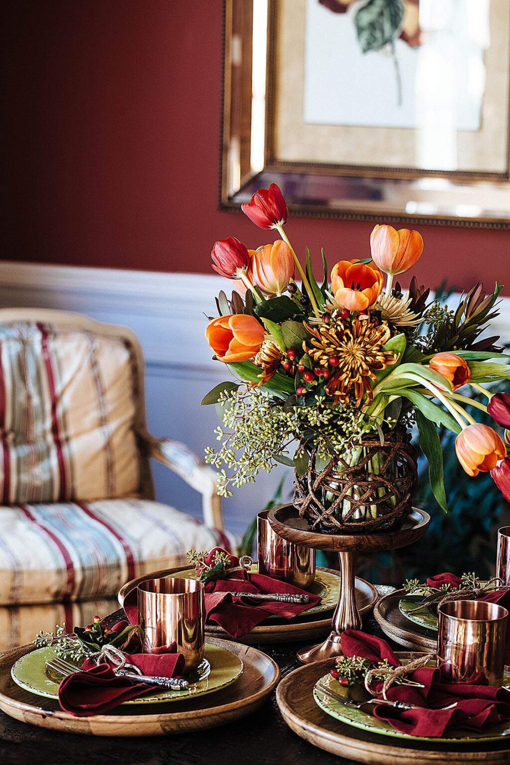 A Simple Autumn Tablescape | Celebrate Creativity